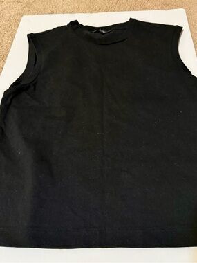 Banana Republic Black Sleeveless Tank Top